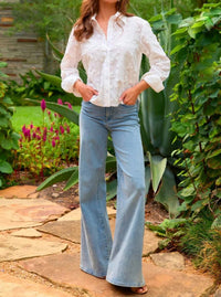 Finley - Andie 3d Flowers Shirt