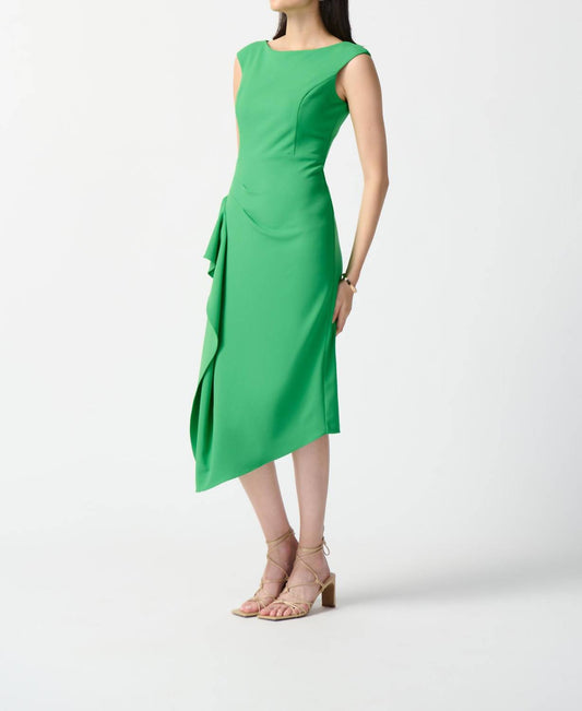 Joseph Ribkoff - Sleeveless Draped Sheath Dress