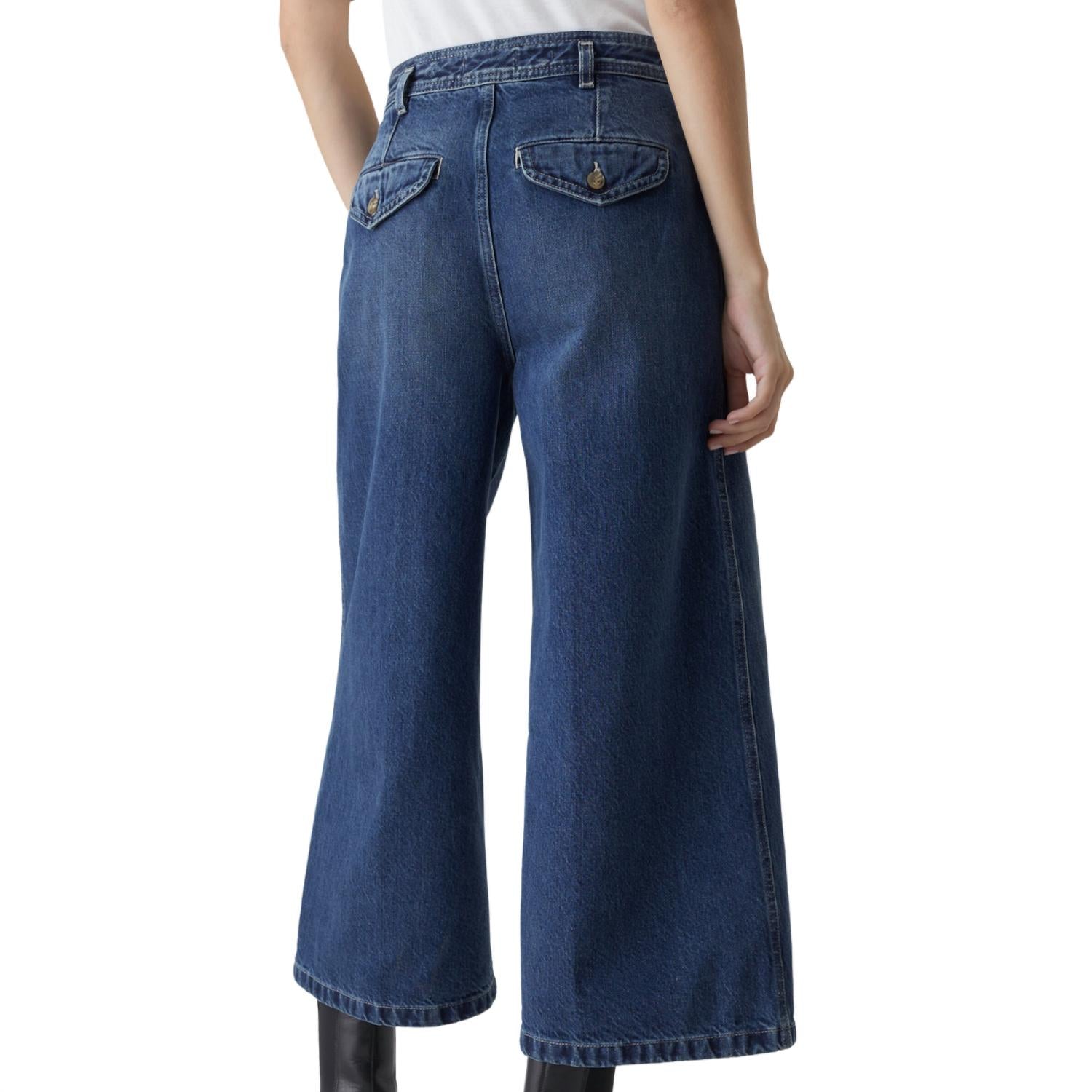CLOSED Women's A Better Blue Leira Jean in mid blue - women's jeans - detail view