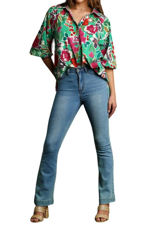 Umgee - Garden Bloom Tunic Top