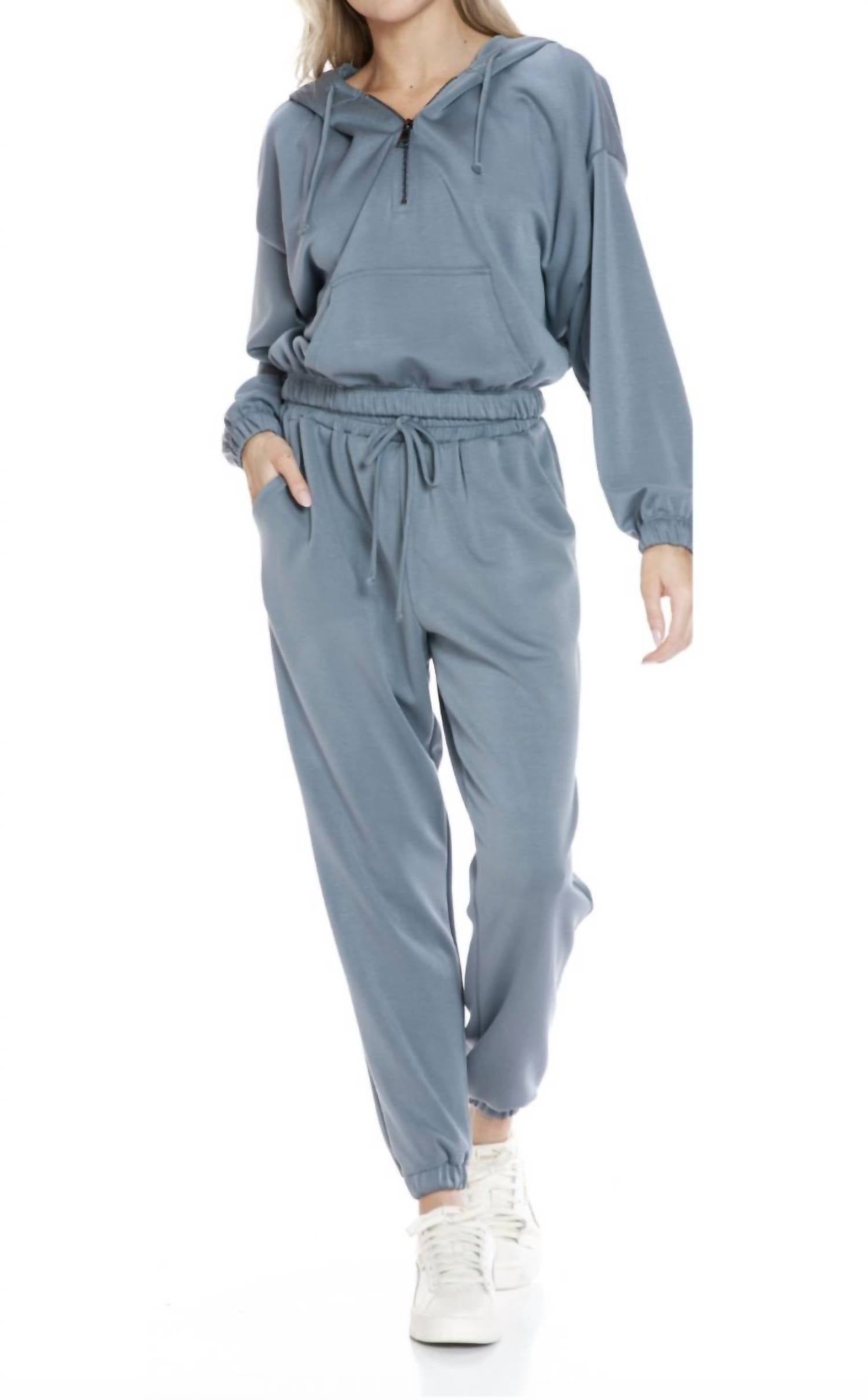 Ariella - cropped long sleeve hoodie with zipper