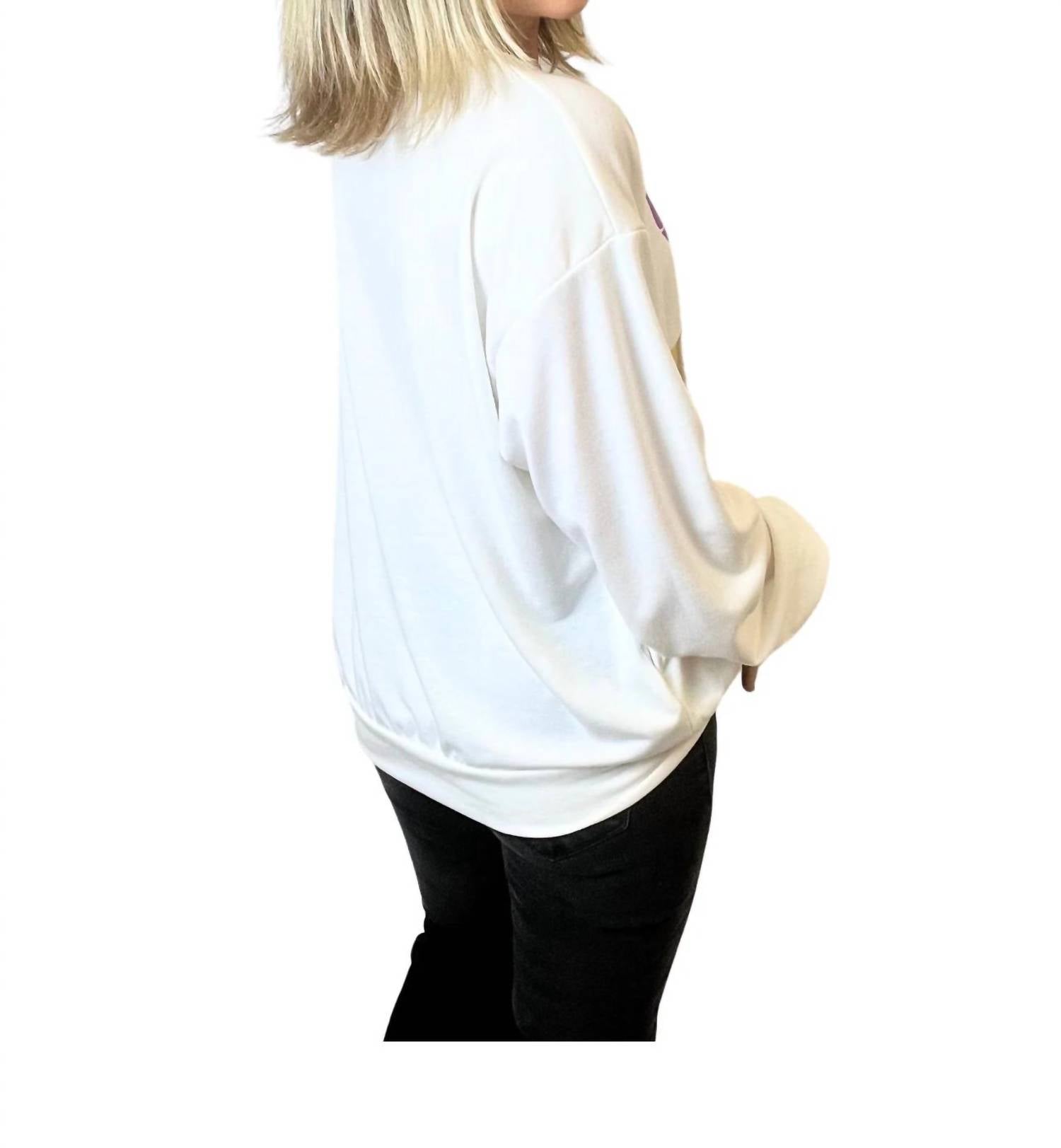 Bibi - Mardi Gras Mask Sweatshirt