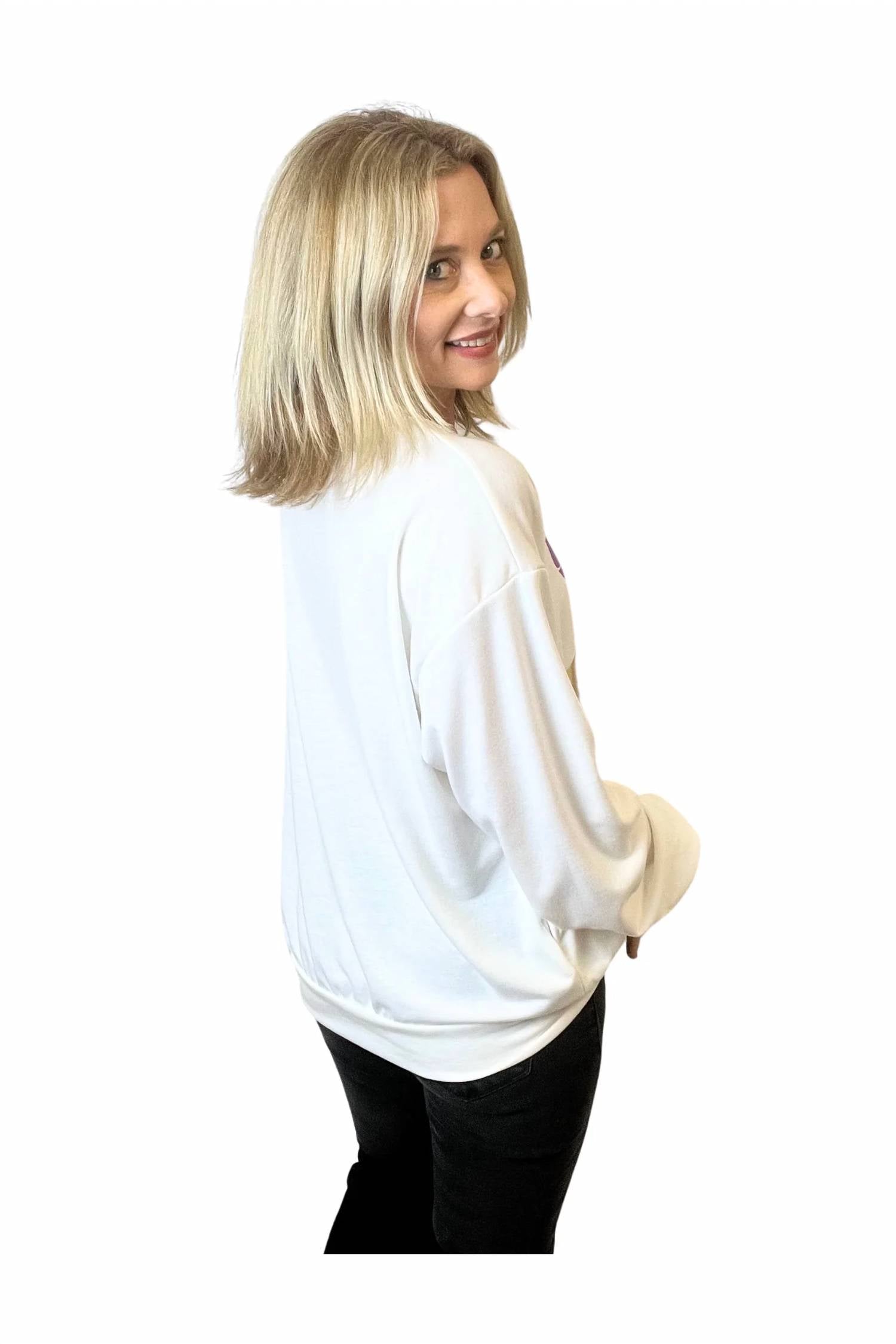 Bibi - Mardi Gras Mask Sweatshirt