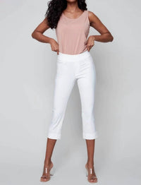 Charlie B - pull on cuffed pants