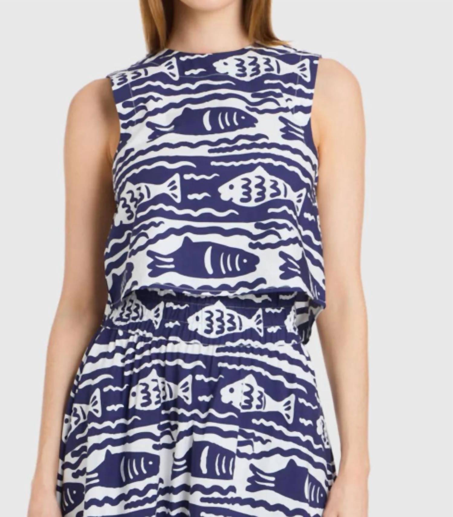 Livro - Sleeveless Cropped Top