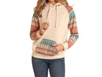 Rock & Roll Denim - Contrast Sleeve Hoodie