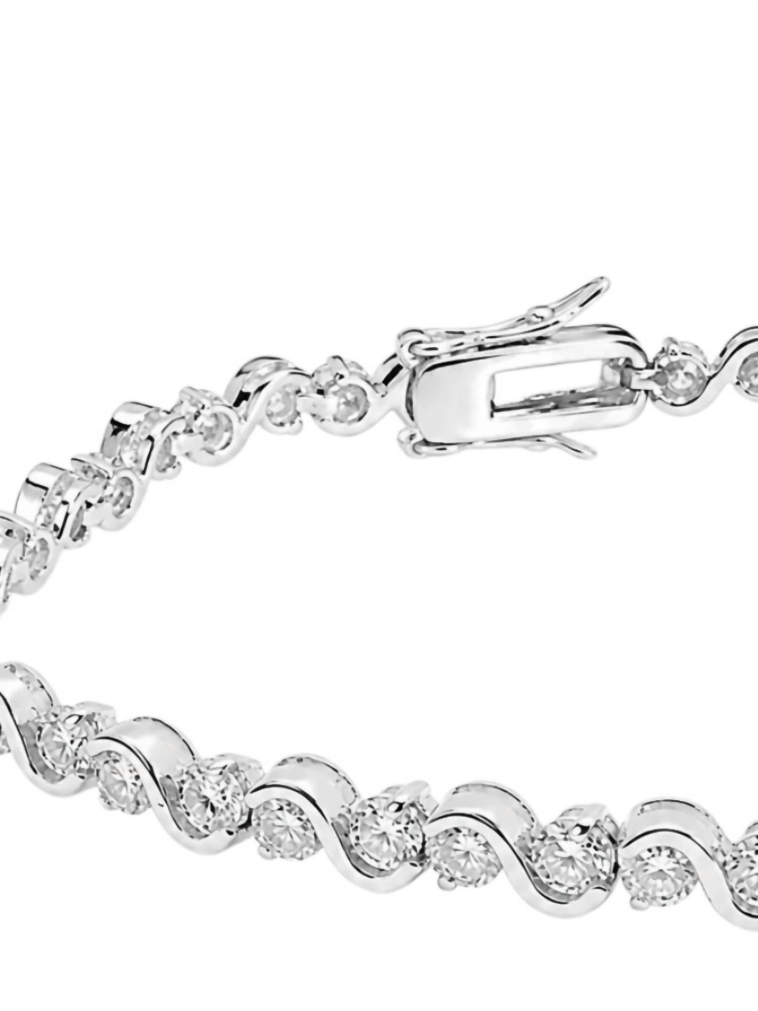 Allyanna Gifts - Women's Moissanite Infinity Tennis Bracelet