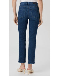 Paige - Cindy High Rise Straight Leg Jeans