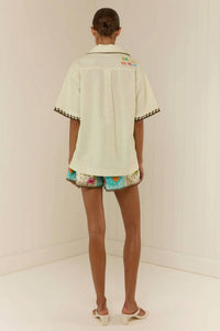 Palm Noosa - Porto Lace Trim Shorts