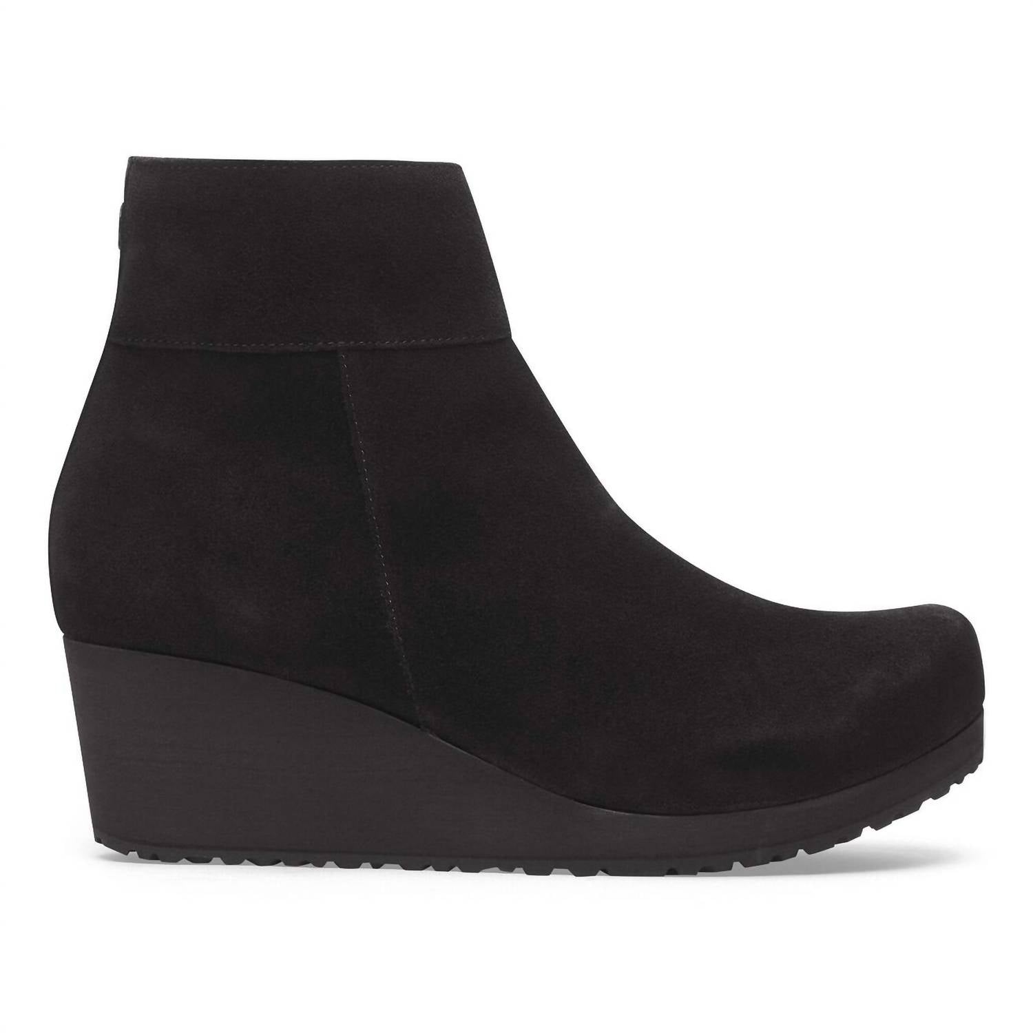 BIRKENSTOCK Women's Ebba Suede Bootie in black - women's shoe