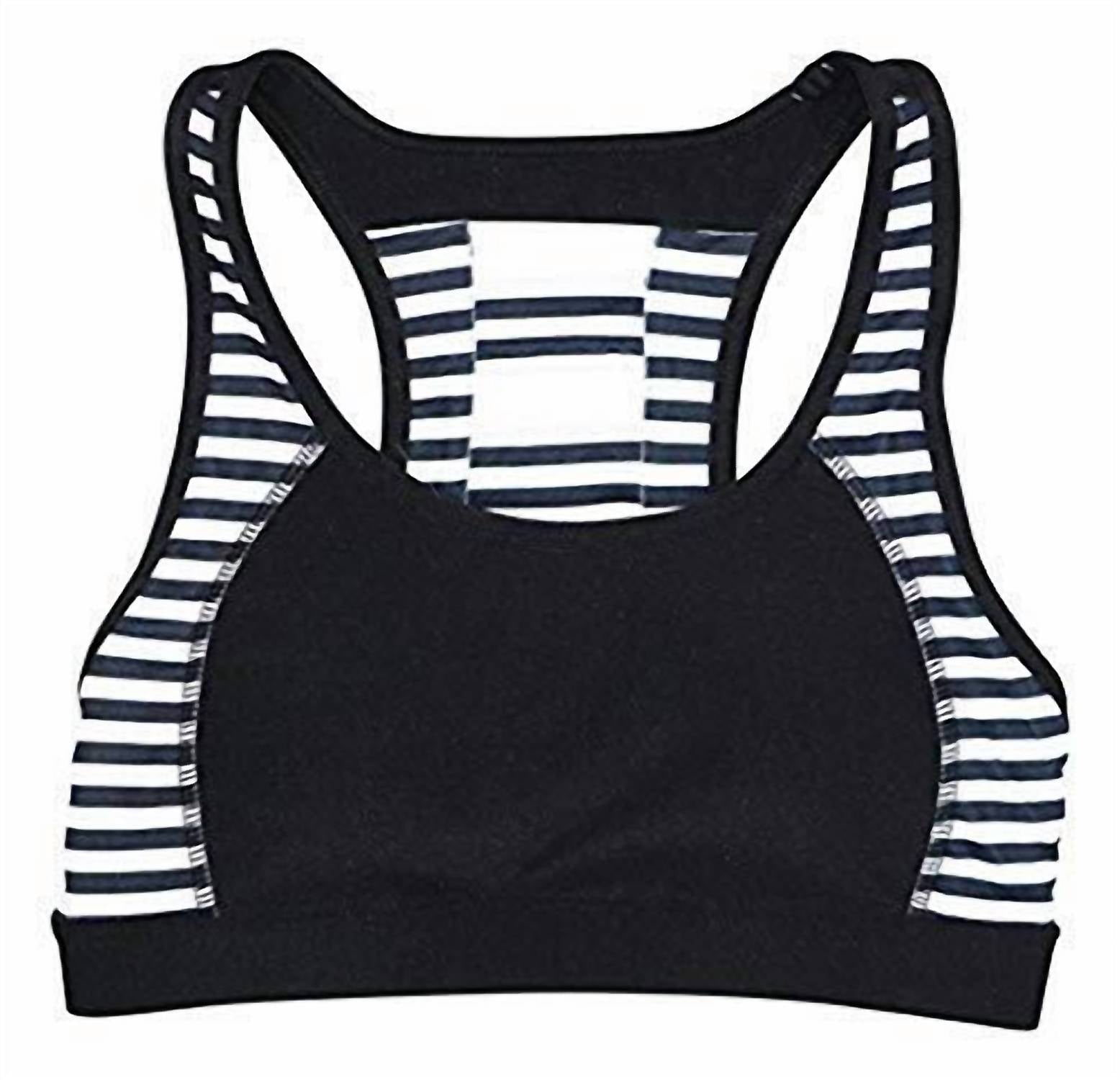 Ideology - Women's Activewear Ladder Back Mid Impact Sports Bra