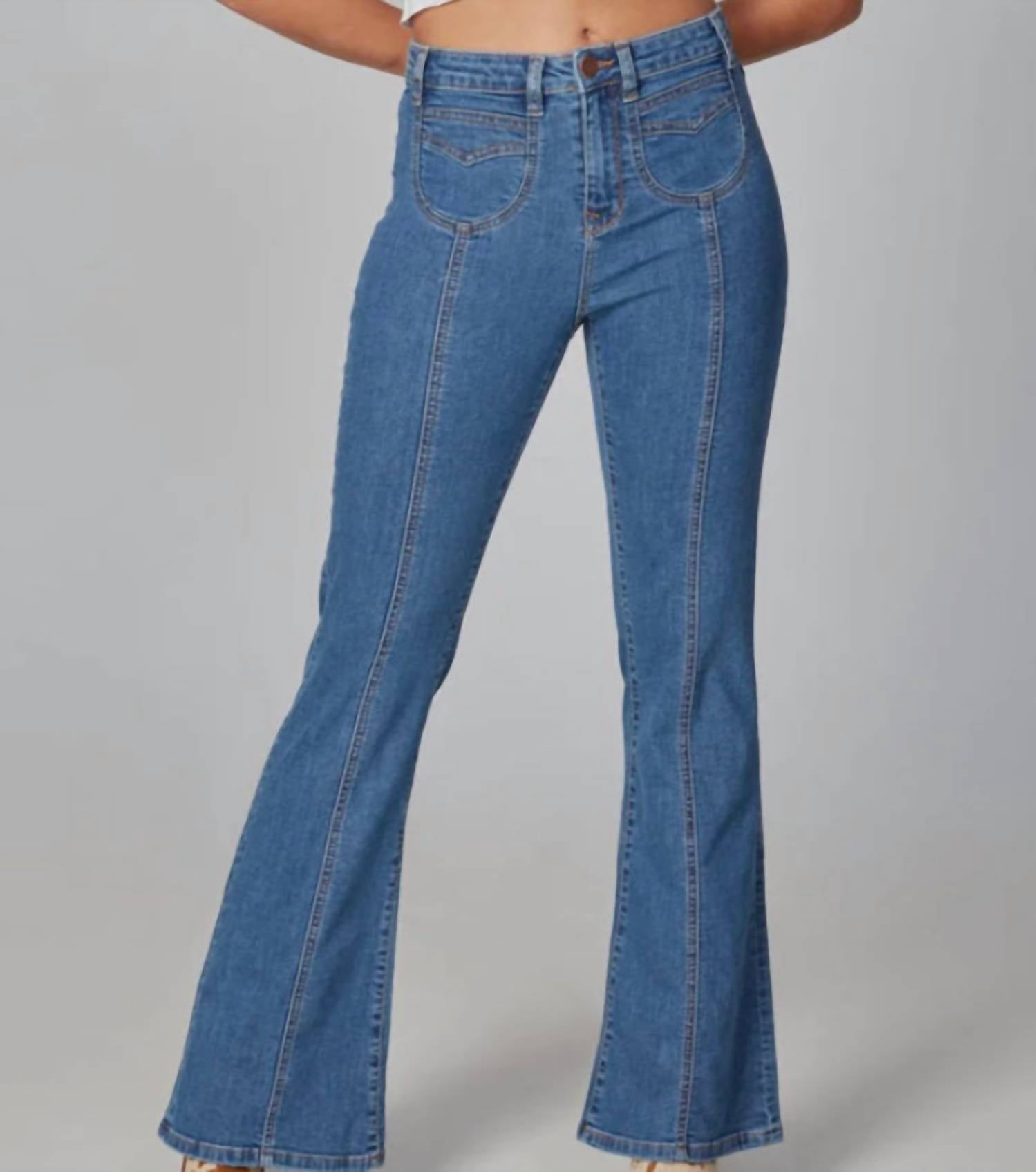 Lola Hats - Alice High-rise Flare Jeans