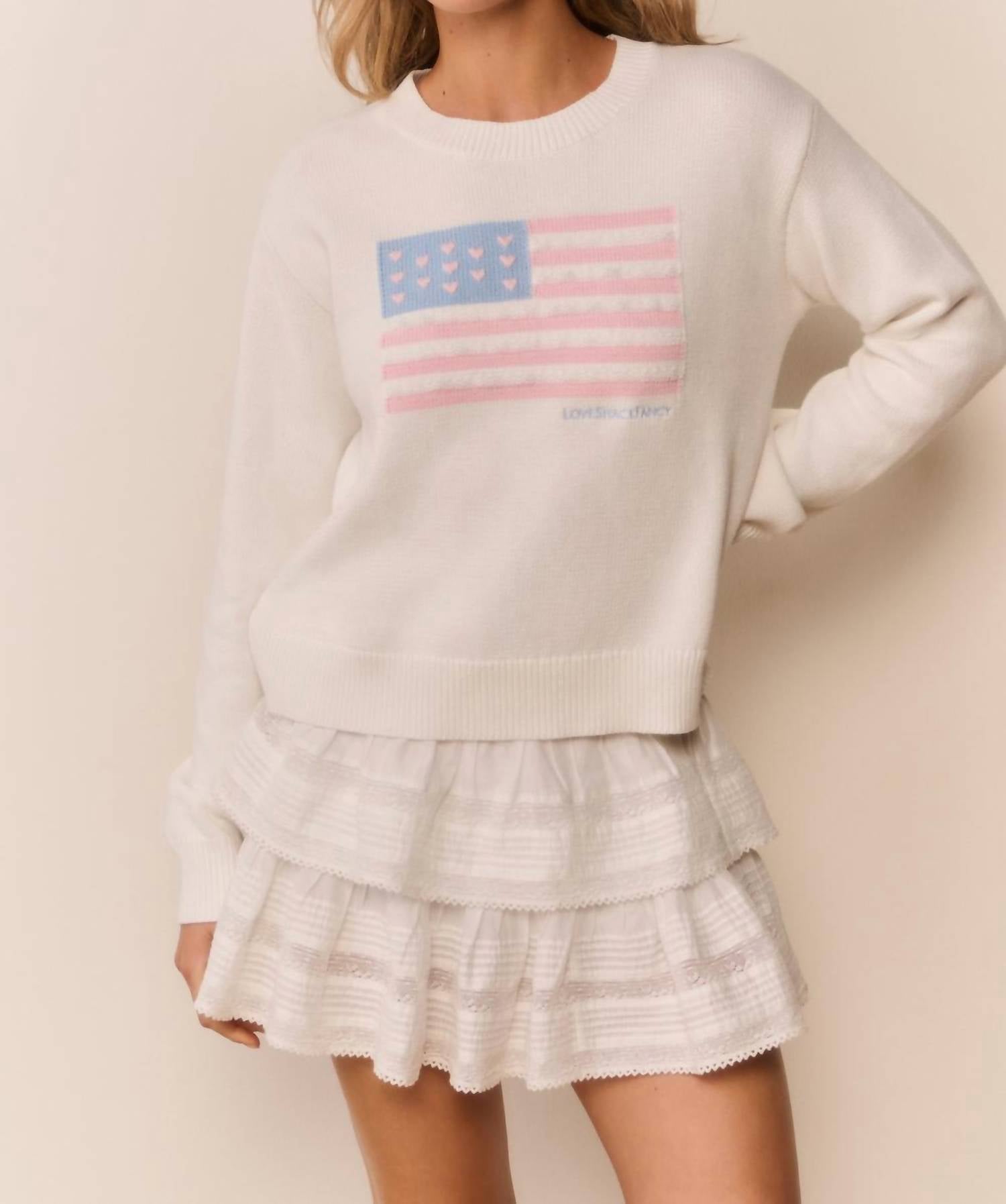 Loveshackfancy - Ty Heritage Flag Pullover
