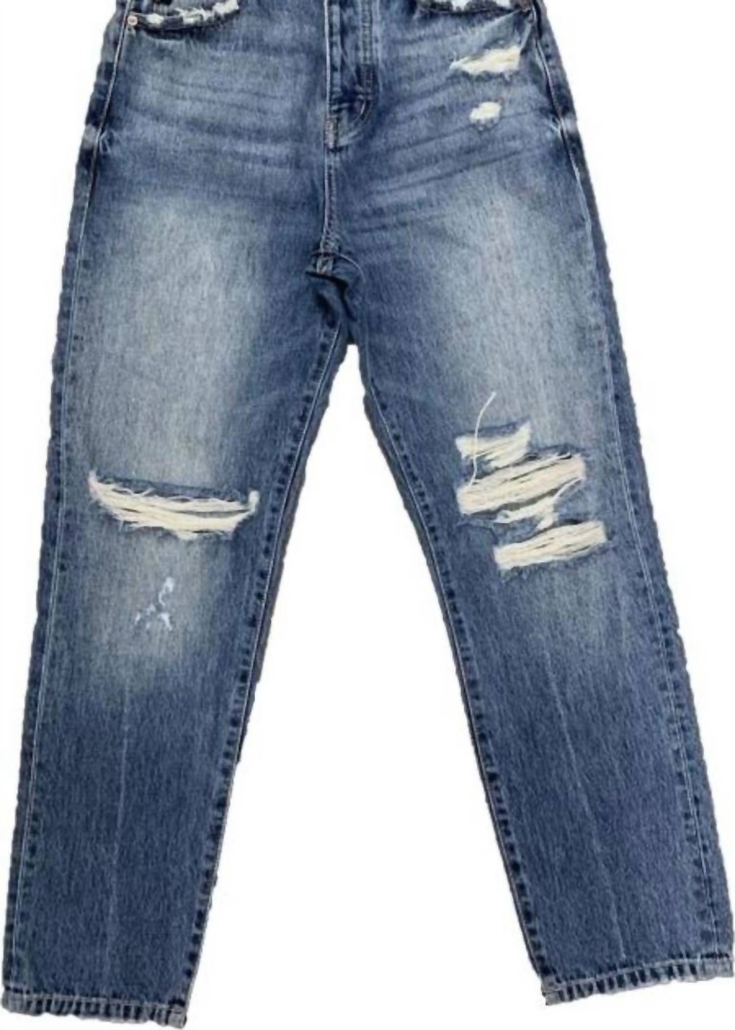Vintage Havana - Girl's 90's Boyfriend Jeans