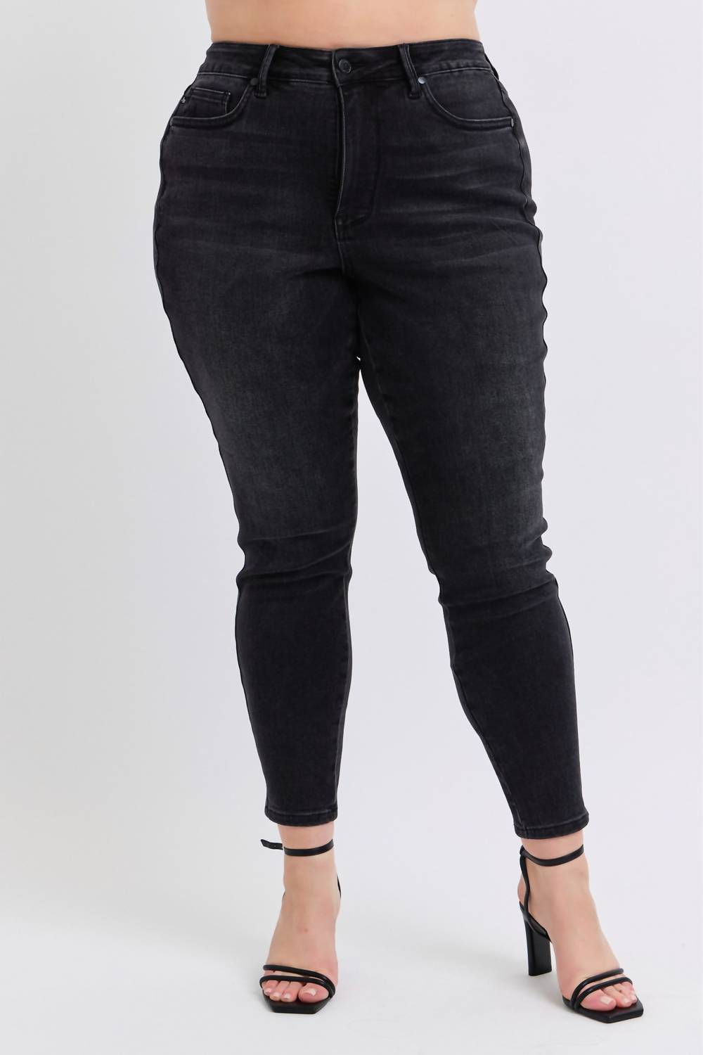 Judy Blue - Mid-rise Tummy Control Skinny Jeans