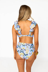 Buddylove - Cheek Bikini Bottom With Wrap Skirt Set