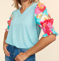 Haptics - Kristi V-neck Top
