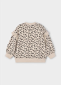 Mayoral - Girl's Ruffle Sleeve Pullover