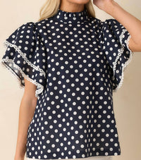 Prosperina - Women's Blair Ruffle Top