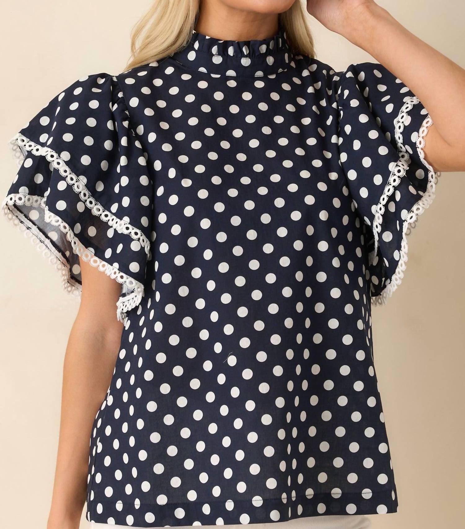 Prosperina - Women's Blair Ruffle Top