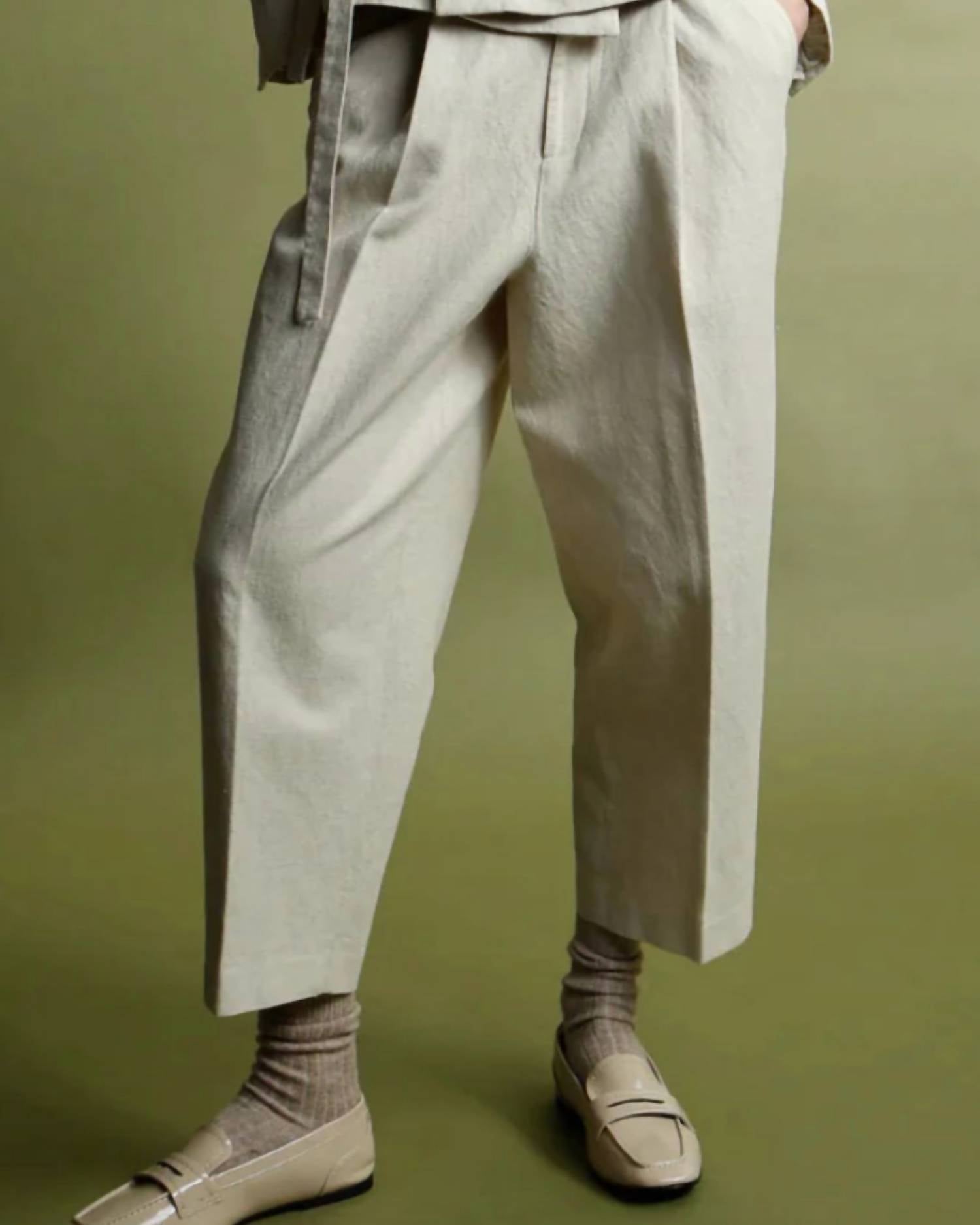 Psophia - Structured Slouchy Pant