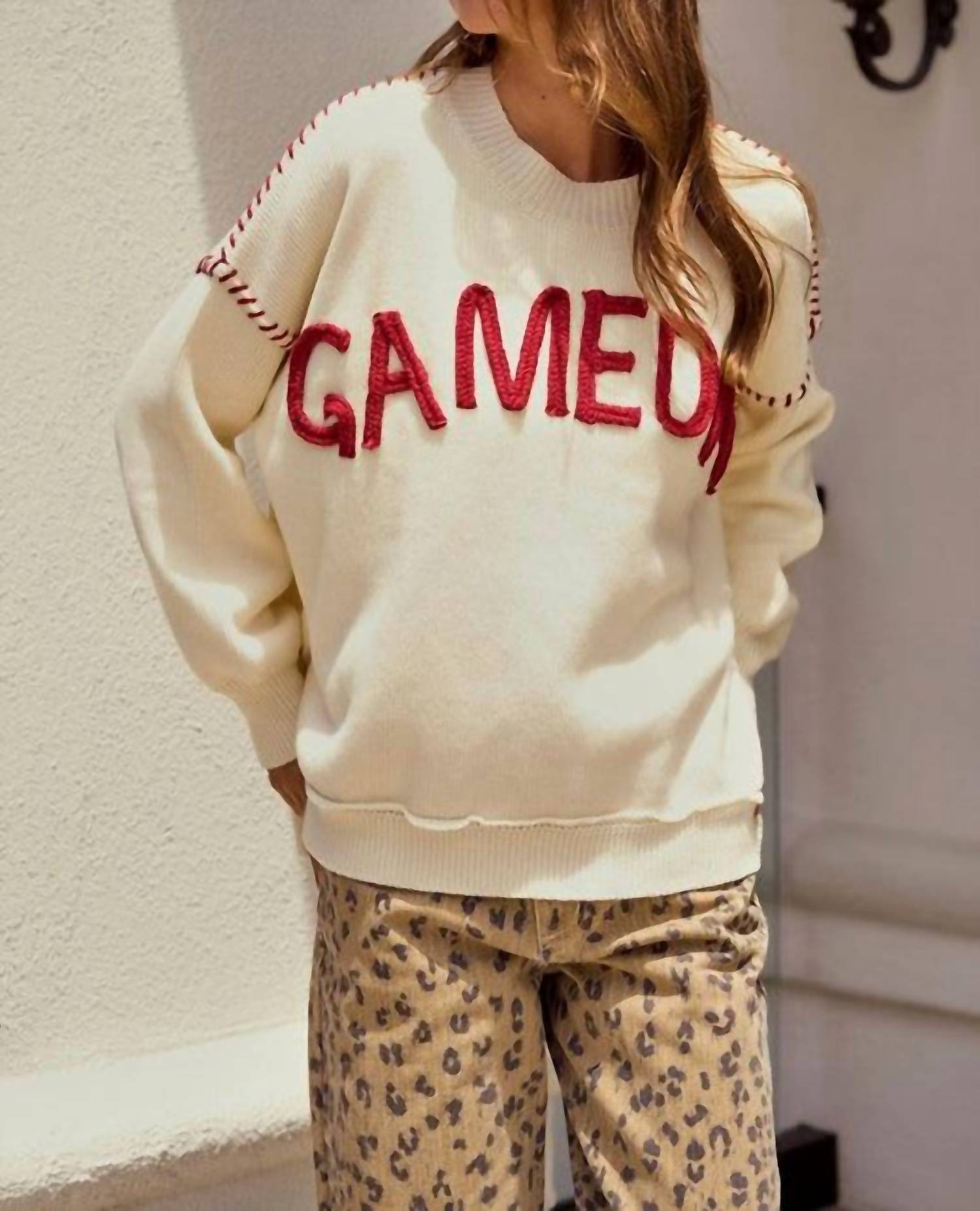 Lovlov - Game Day Crewneck Sweater