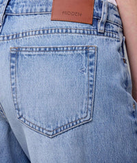 Hidden - Nori Mid Rise Wide Leg Jeans