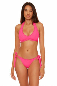 Becca - Frills Tie Side Pant Bikini Bottom