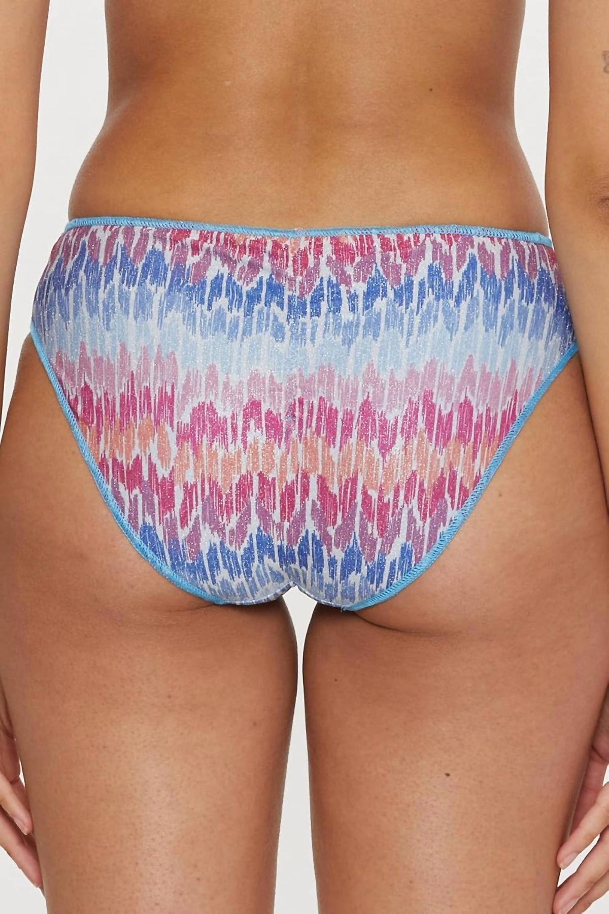 Becca - Joshua Tree Halter Top And Shirred American Bikini Bottom Set