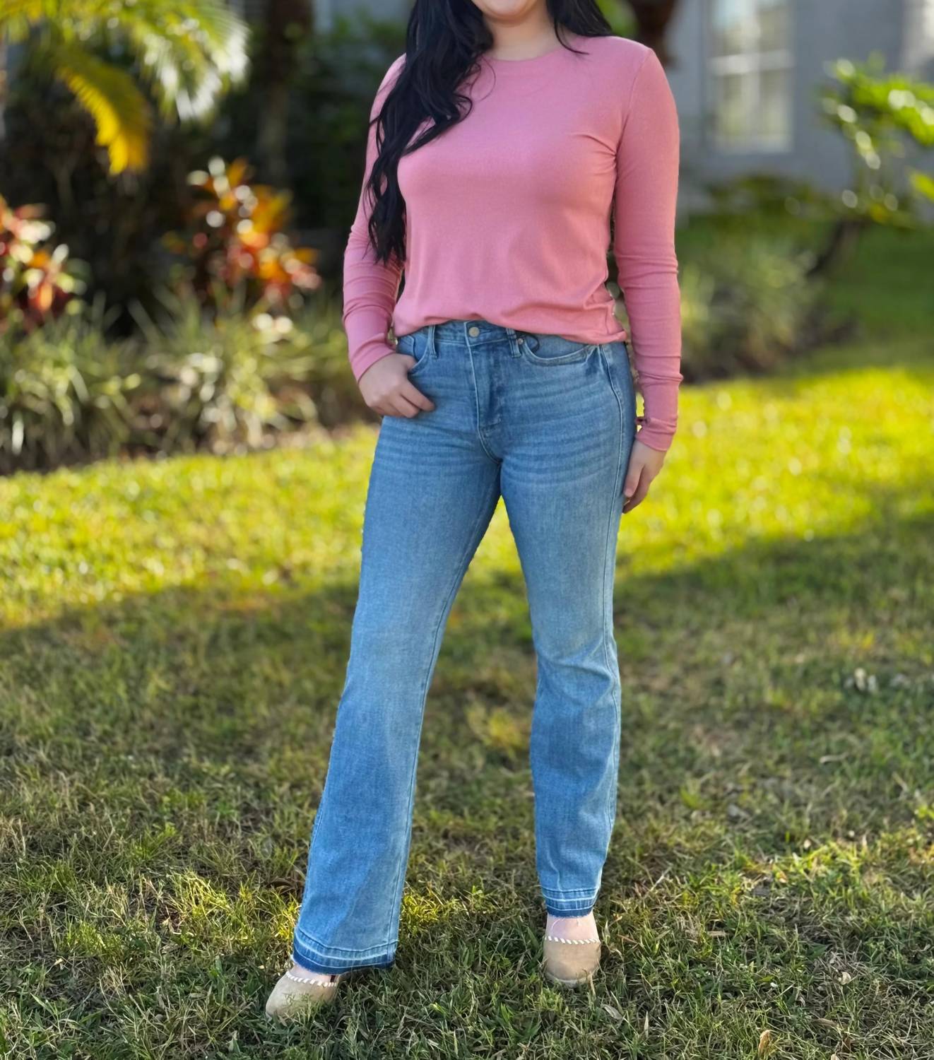Judy Blue - Howdy Slim Bootcut Jeans