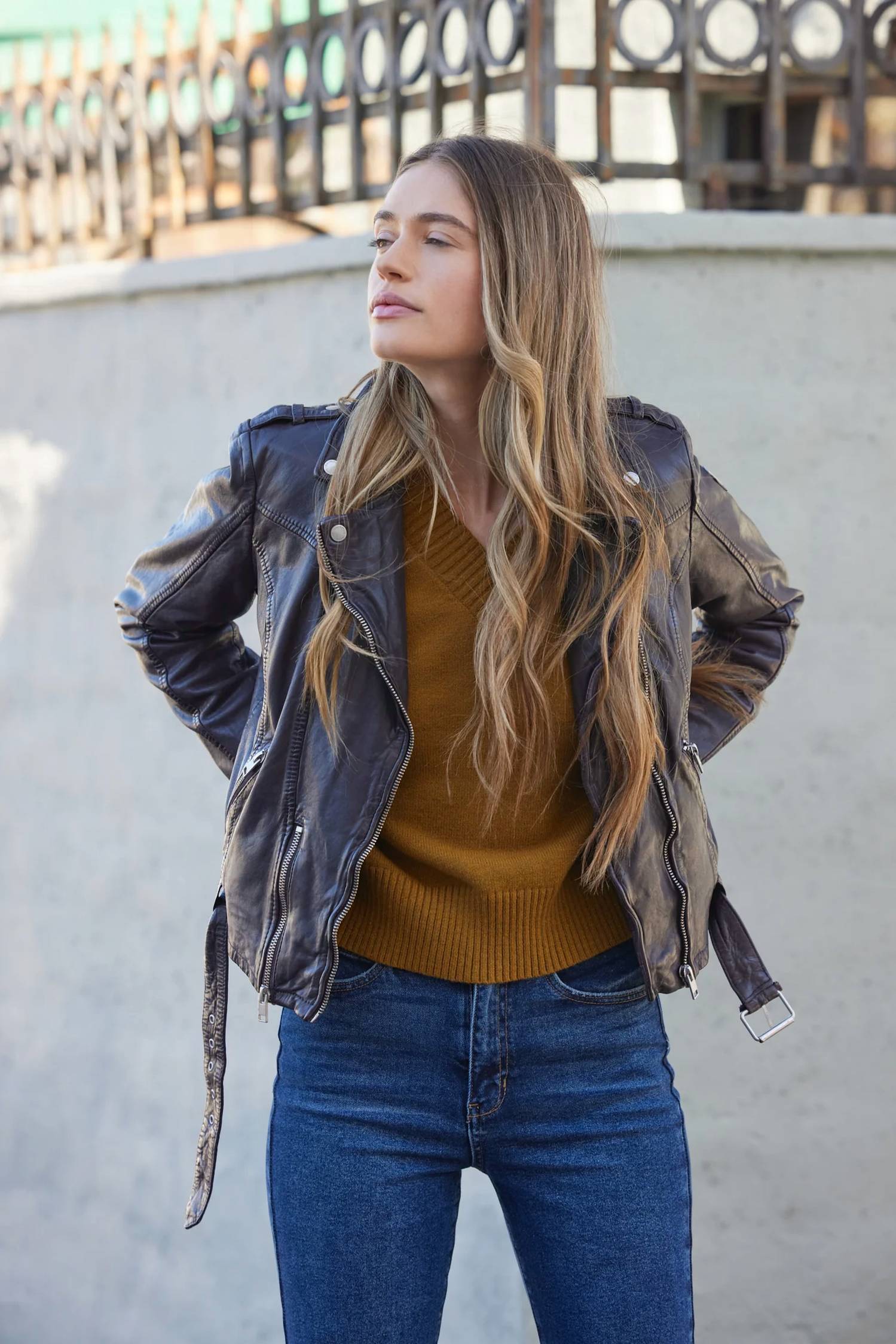 Mauritius - Wild 2 Rf Leather Jacket