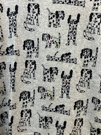 Shana Apparel - Women's Fleece Spotted-dog Tee