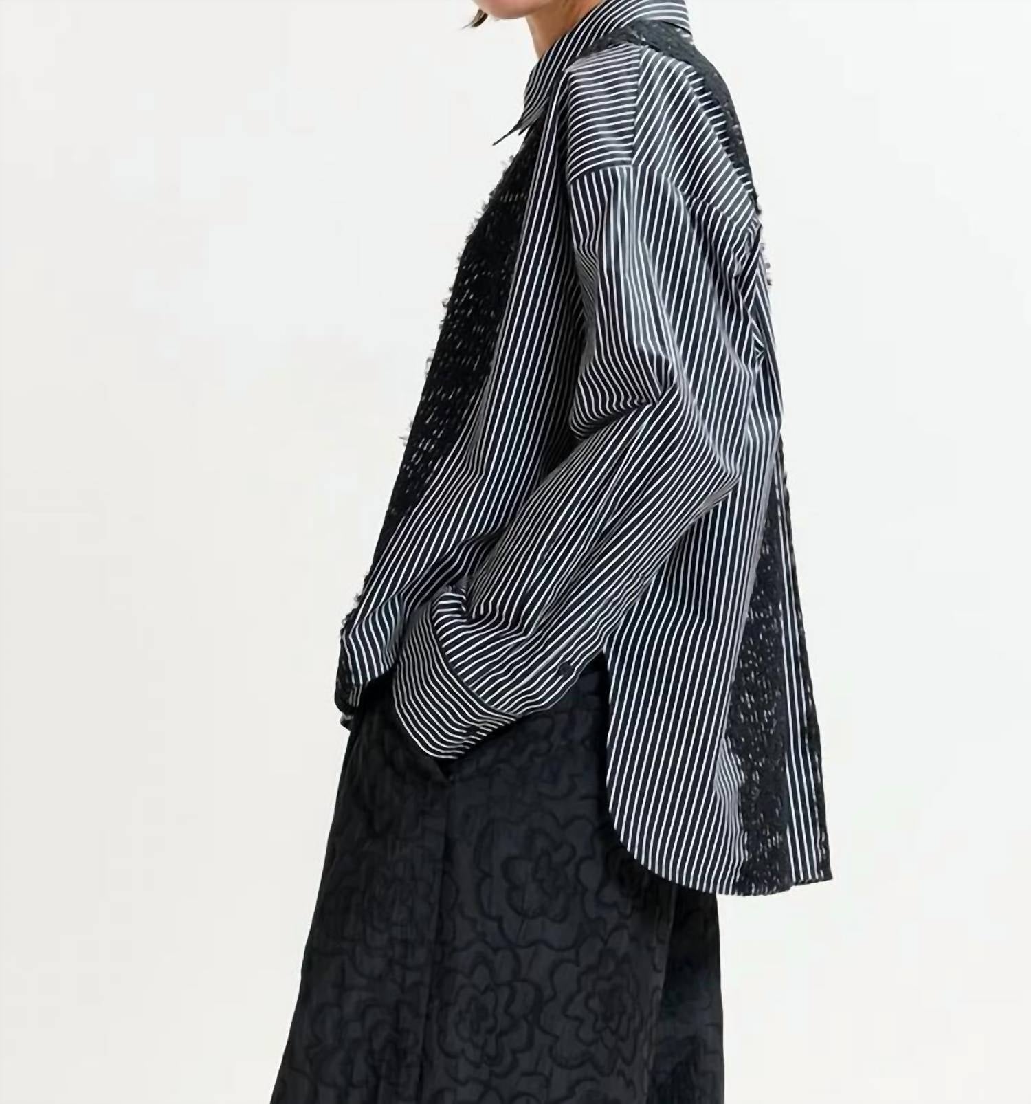 Essentiel Antwerp - Isan Lace Trim Shirt