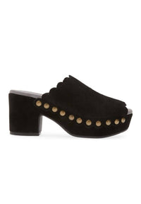 CHOCOLAT BLU Women's Genessis platform clog in black - women's shoe - view 4