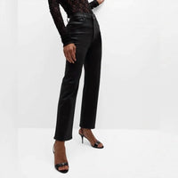 Frame - Le Sleek Straight Coated Jeans