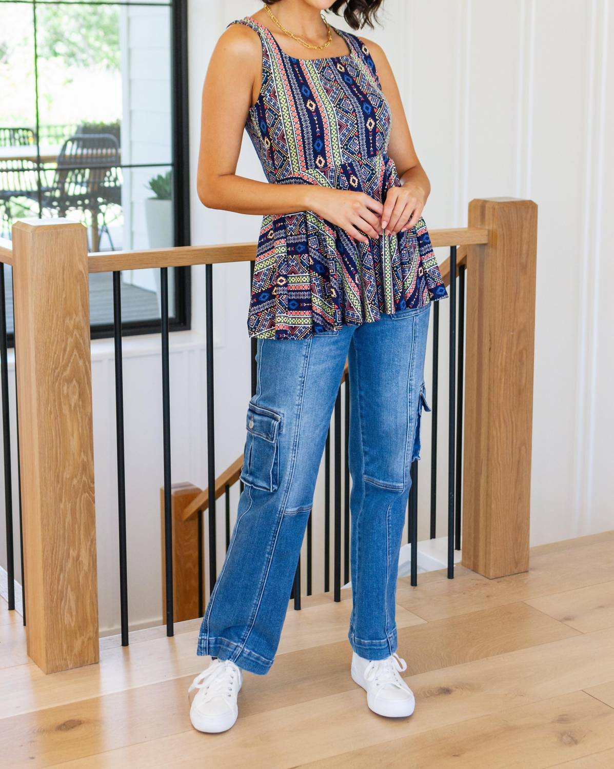 Haptics - Cool Connections Peplum Tank