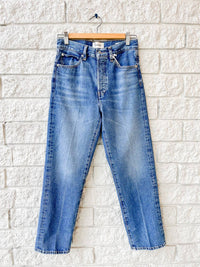 Frame - Women's Vertical Crop Straight Jeans