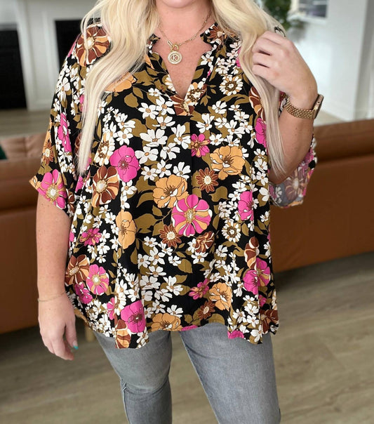 Andree By Unit - Take Another Chance Floral Print Top