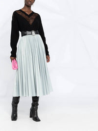 Valentino - Lace Embellished V-neck Jumper