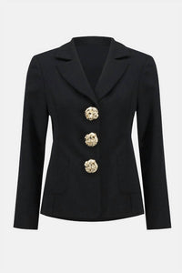 Joseph Ribkoff - Fitted Blazer With Buttons
