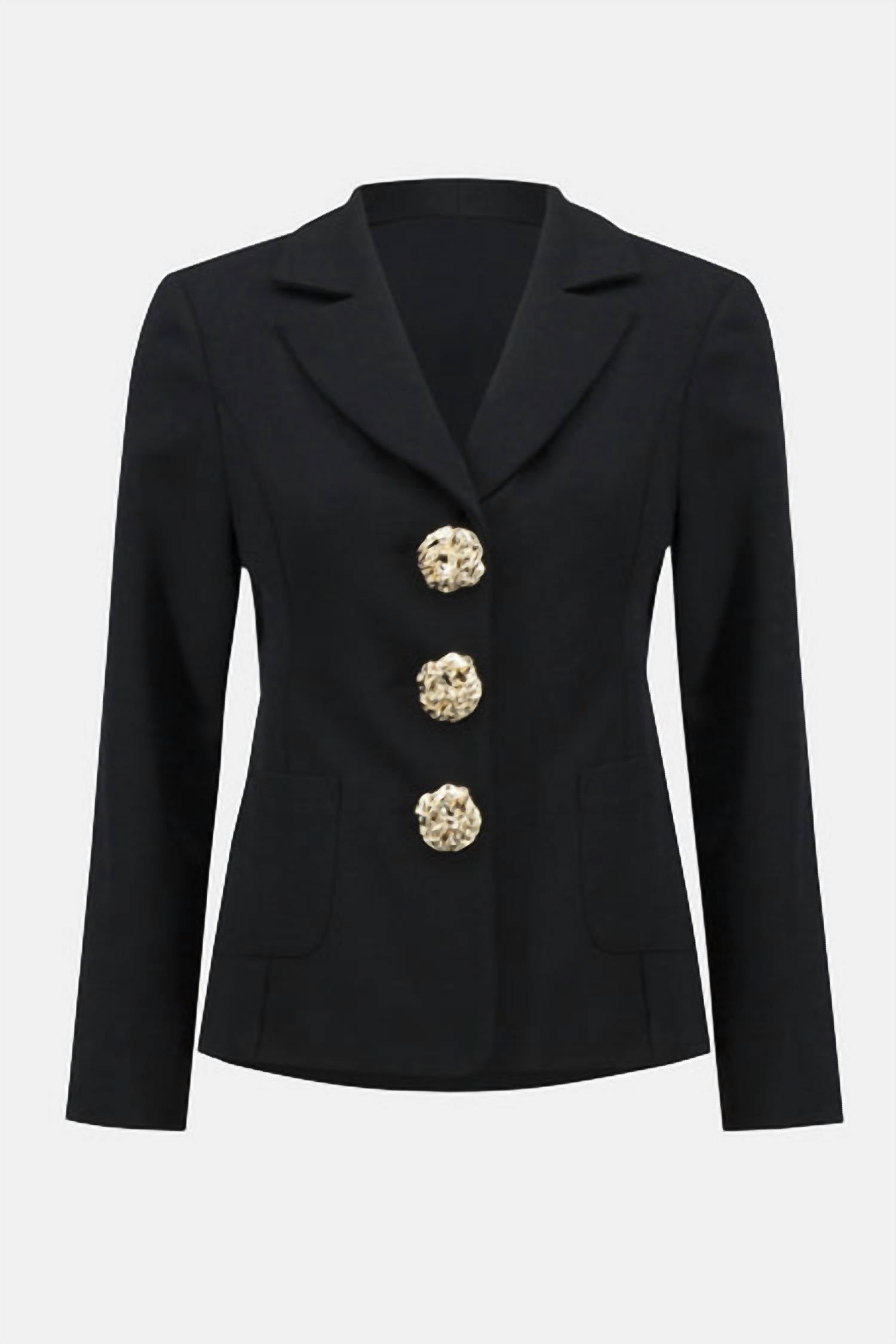 Joseph Ribkoff - Fitted Blazer With Buttons
