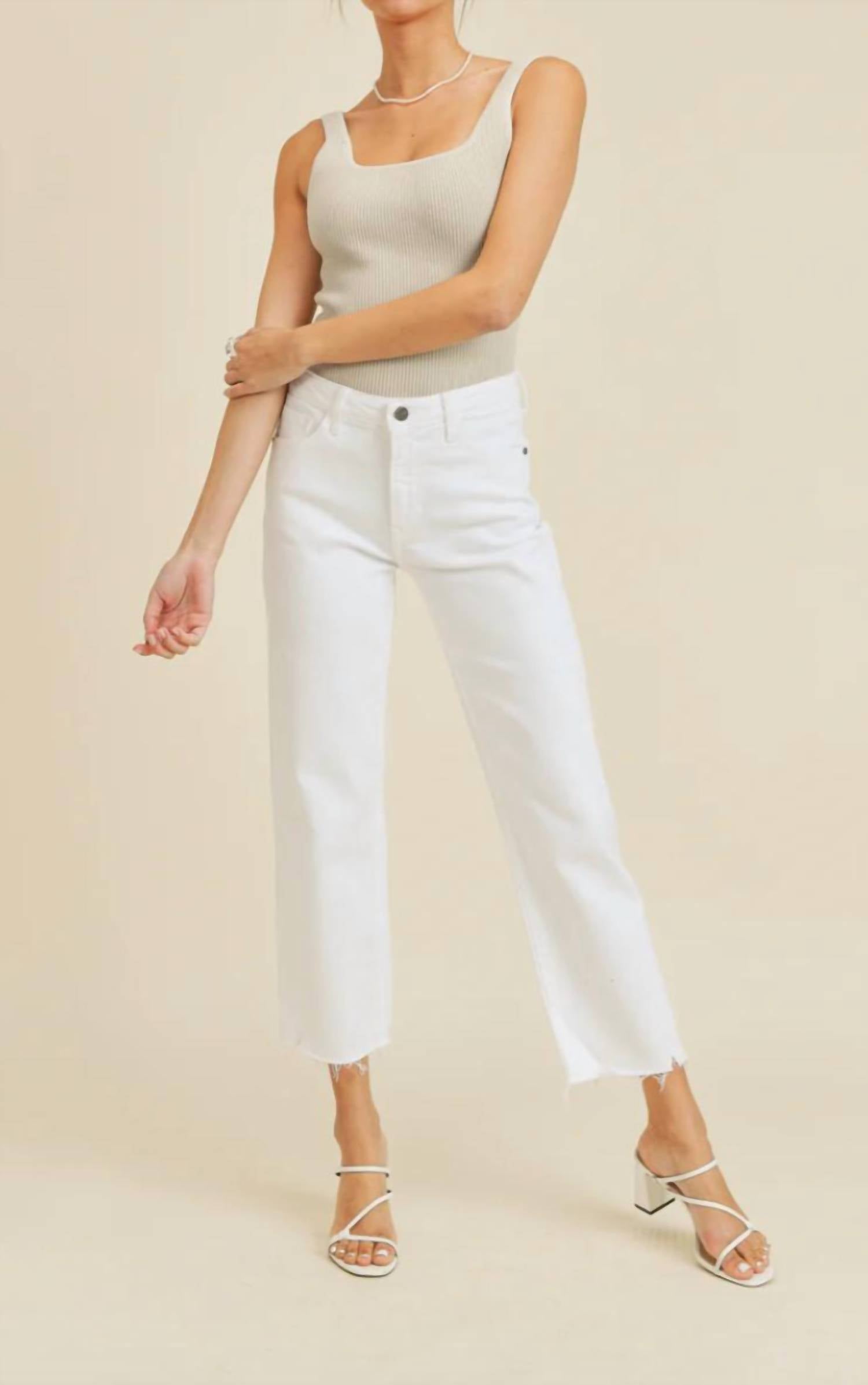 Just Black Denim - Vintage Straight Leg Jeans