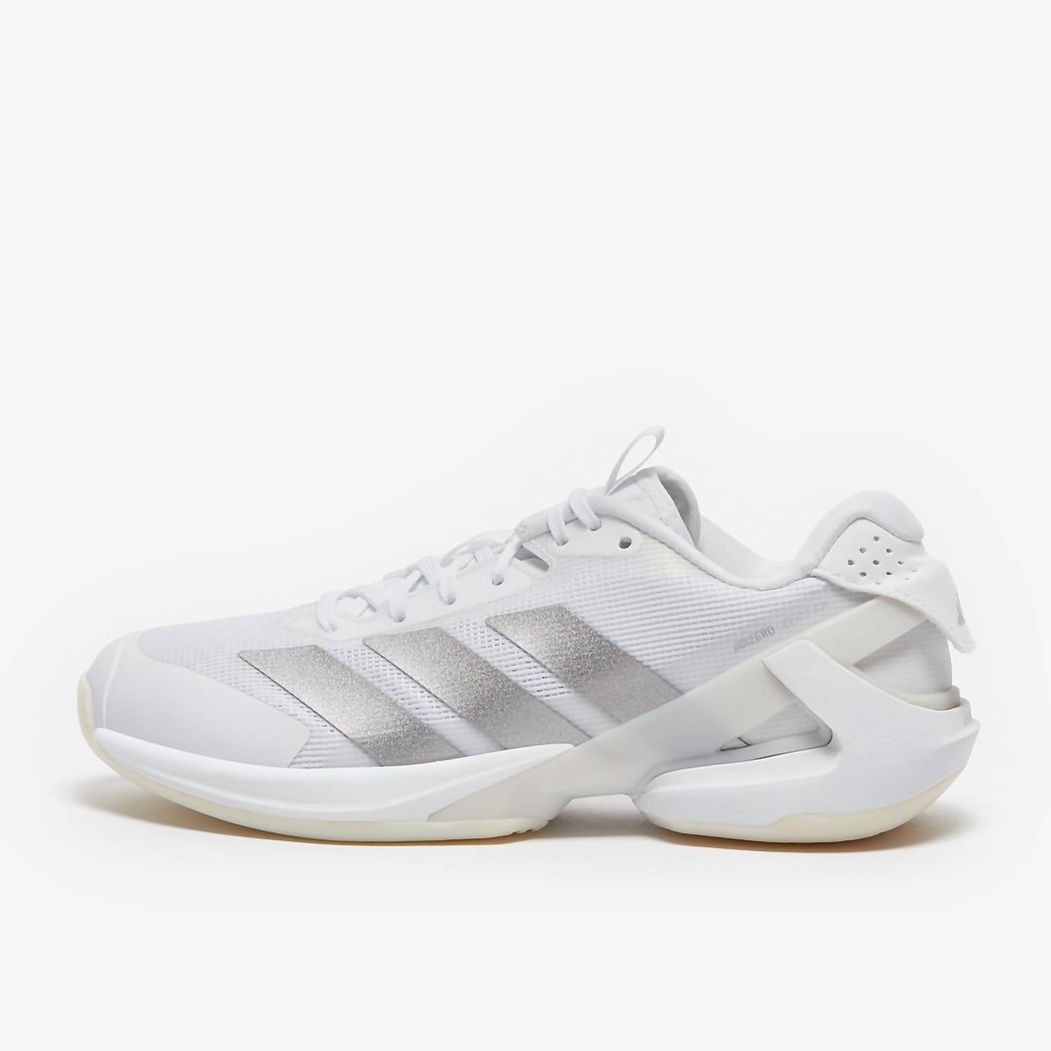 adidas Women's Adizero Ubersonic 5 Tennis Shoes in white silver - women's shoe