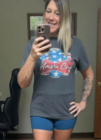 Top Notch Embroidery - Ameri-can Graphic Tee