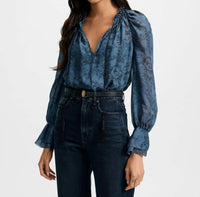 Veronica Beard - Maxime Floral Blouse