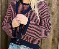 Current Air - Two Piece Cardigan And Sleeveless Sweater