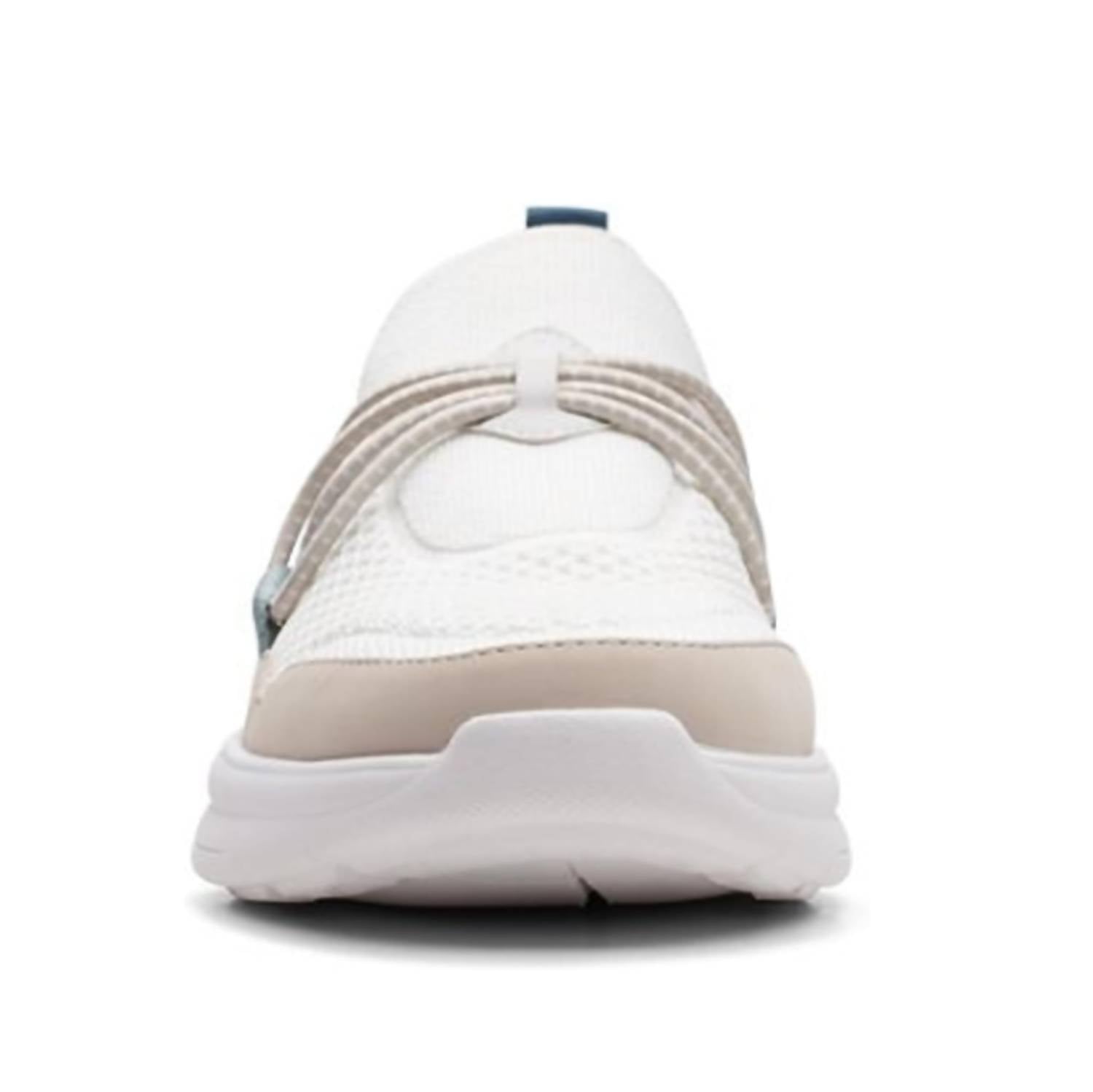 Clarks Women's Ezera Run Loafer in white combi - women's flats - view 4