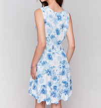 Charlie B - Watercolor V-neck Dress