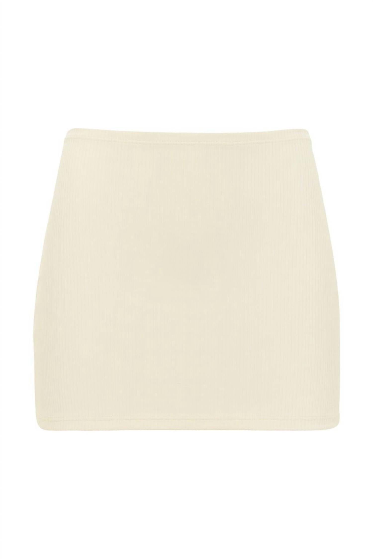Montce - Rib Micro Skirt
