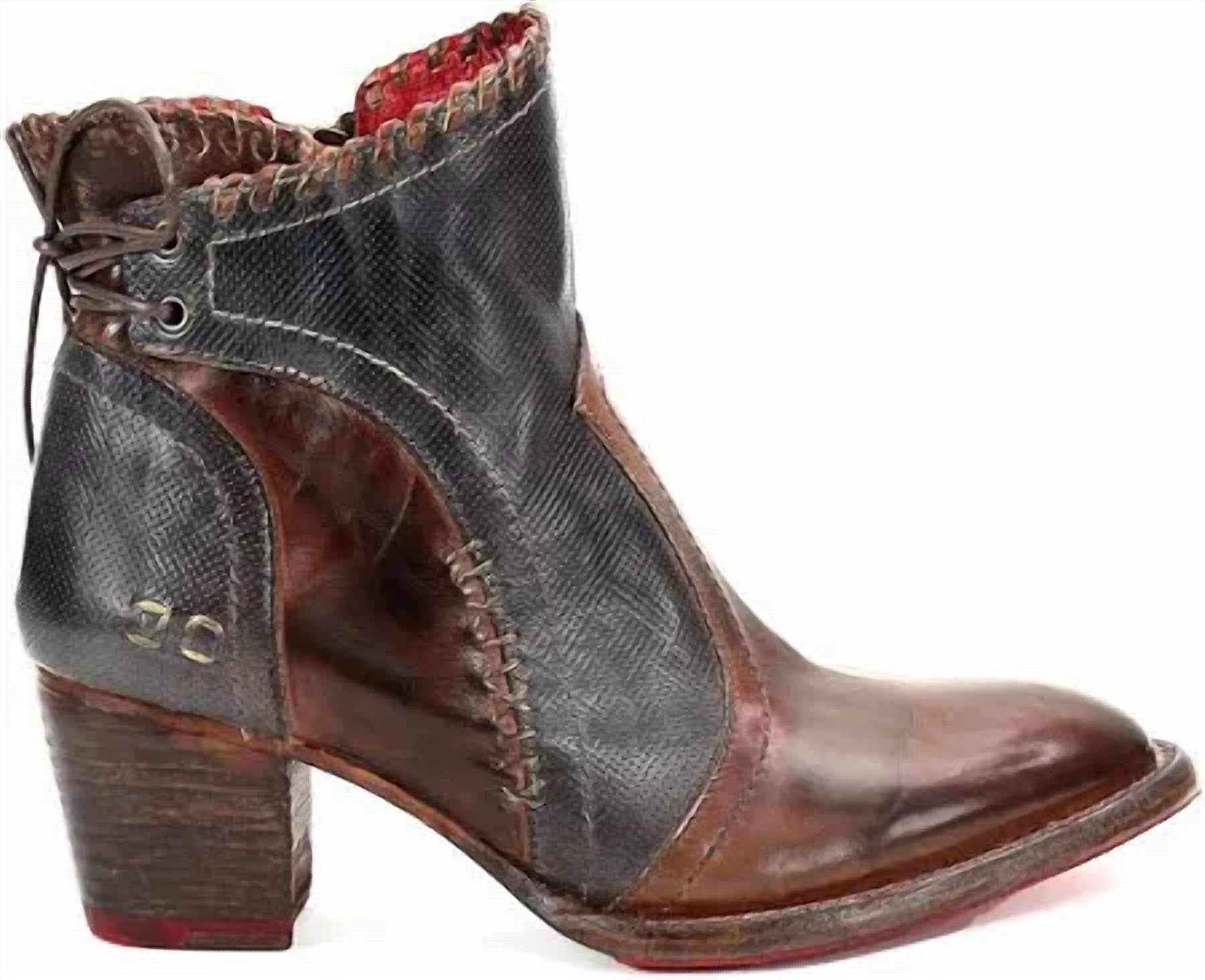 Bedstu - bia - ankle - boots - booties - brown